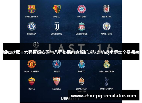 解锁欧冠十六强晋级密码与八强格局前瞻解析球队走势战术博弈全景观察